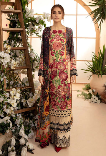 Adan Libas Saffron Butter Eugene Lawn 2022 Online Shopping